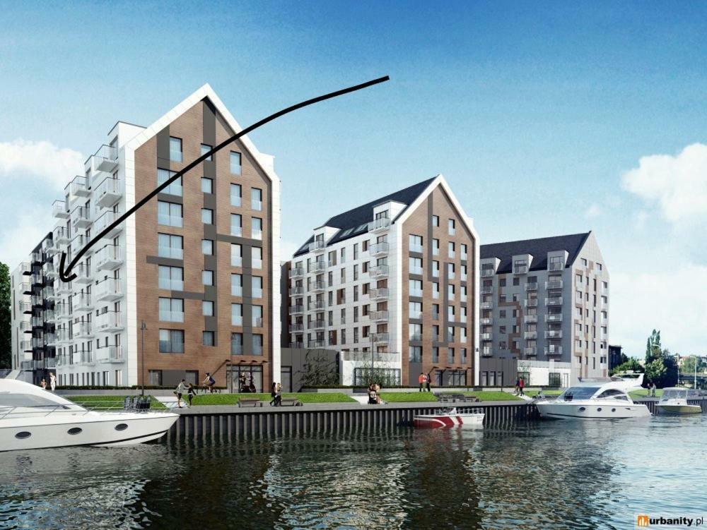 Apartament Morski Nowa Motlawa Leilighet Gdańsk Eksteriør bilde
